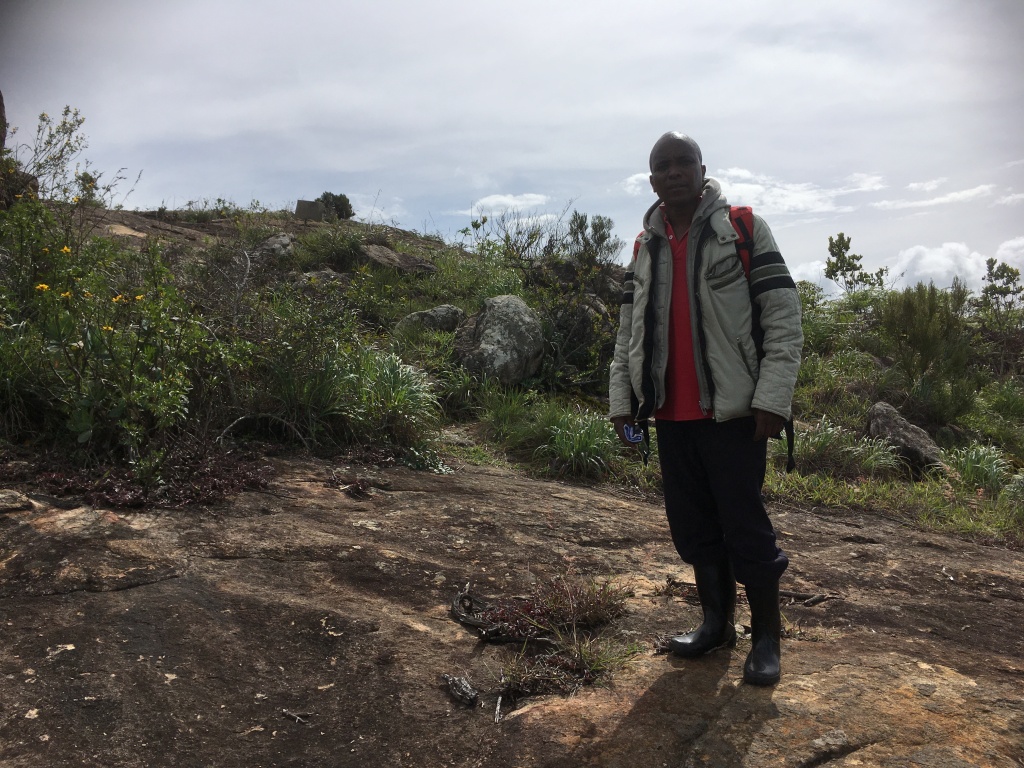 Nature guide in Taita Hills -Benson Lombo